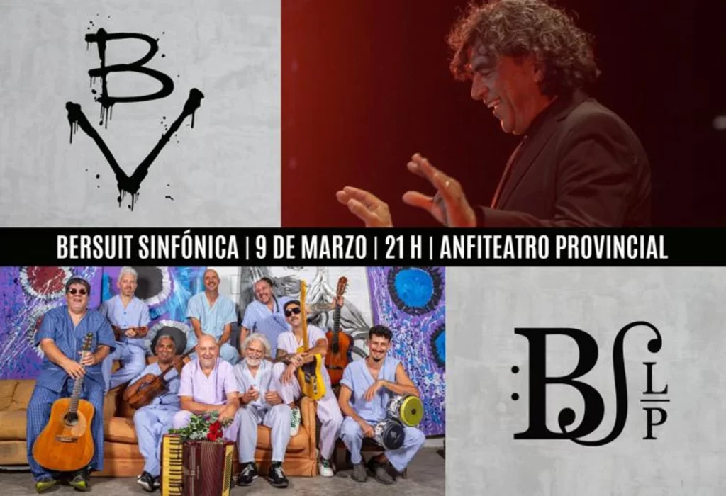 Gran cierre del Festival de Verano con Bersuit Vergarabat y la Banda Sinfónica