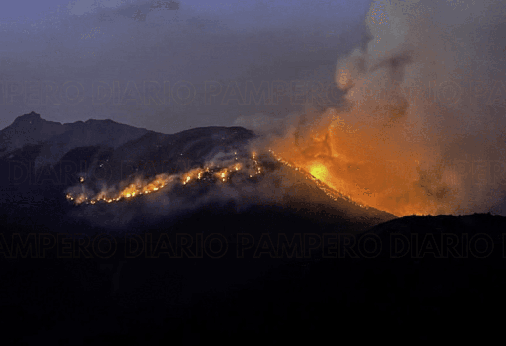 Nuevos incendios en El Bolsón: 1600 hectáreas arden y viviendas amenazadas