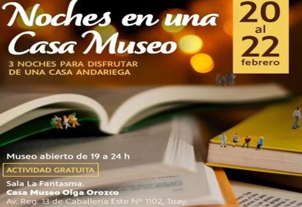 Vuelven las noches culturales a la Casa Museo Olga Orozco