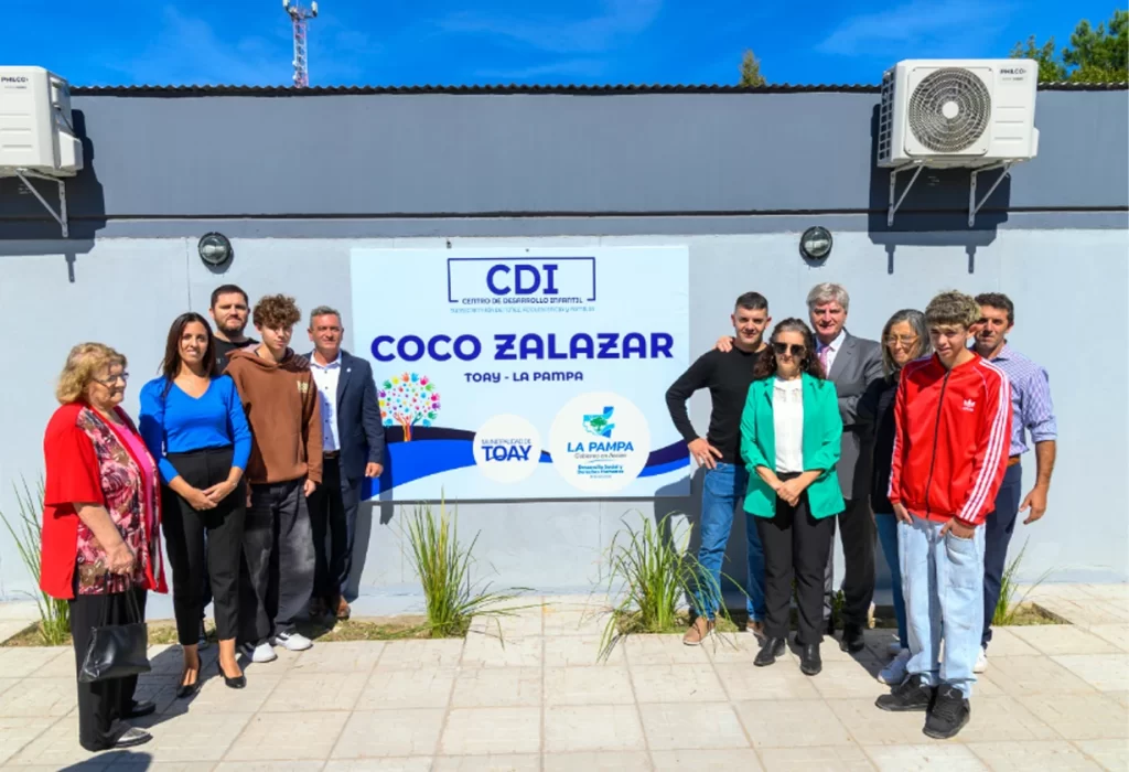 Ziliotto inauguró un Centro de Desarrollo Infantil en Toay