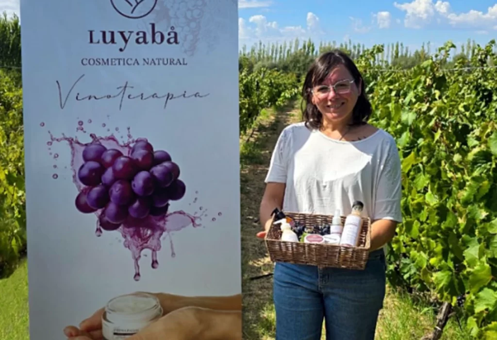 Innovación en cosmética: uvas de Casa de Piedra en productos pampeanos