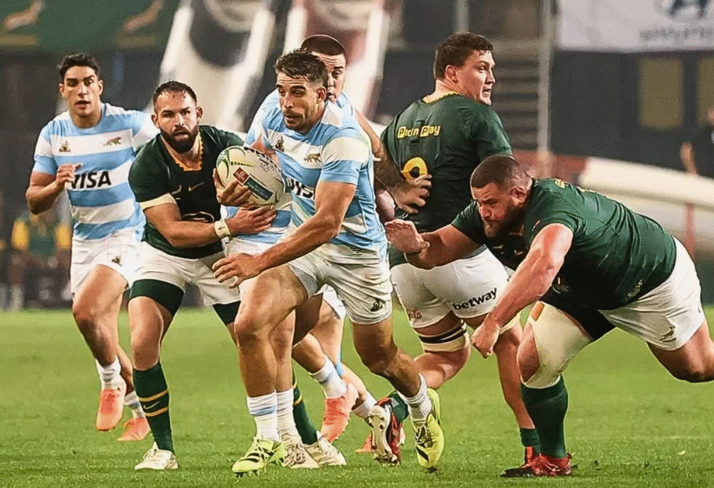 Dura caída de Los Pumas en Sudáfrica: quedaron fuera del Rugby Championship