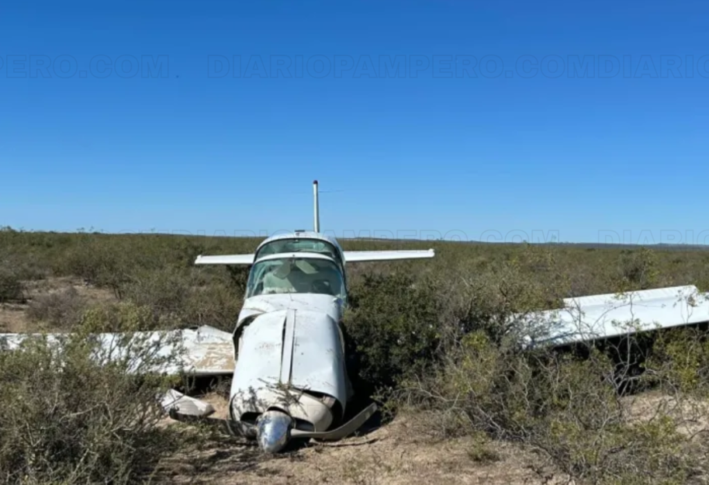 Tres heridos tras la caída de una avioneta
