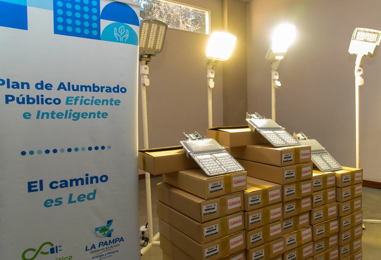 led