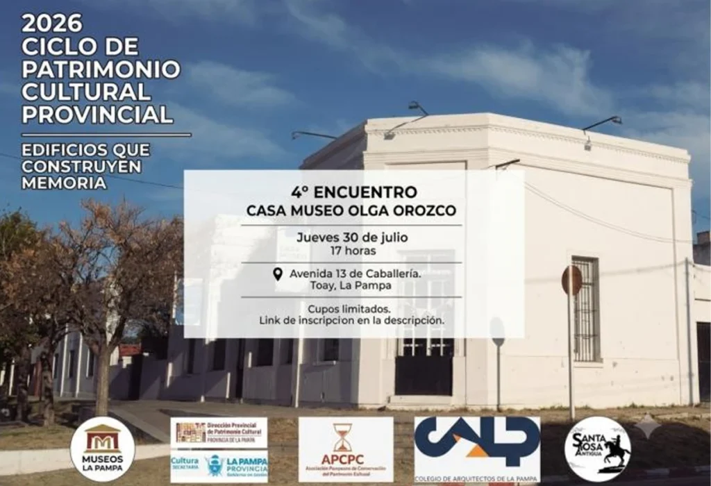 La Casa Museo Olga Orozco abre sus puertas para una nueva jornada