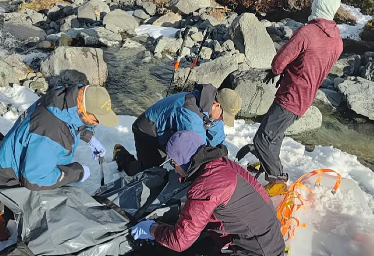 Avalancha en El Chaltén: murió una turista francesa