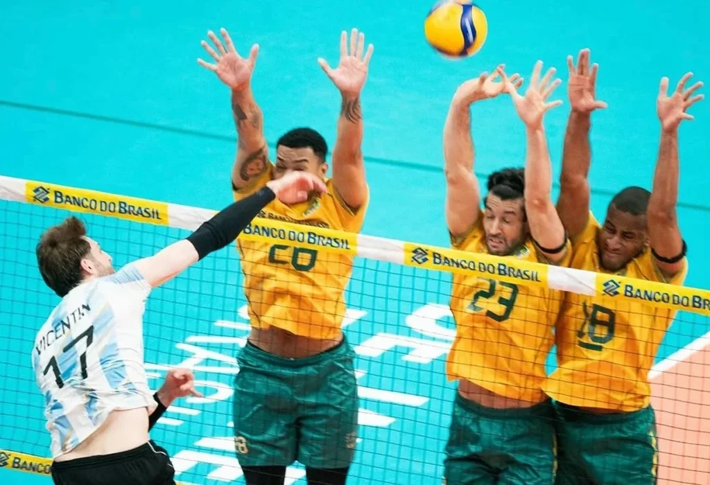 Brasil venció a Argentina en la final del Sudamericano de vóley