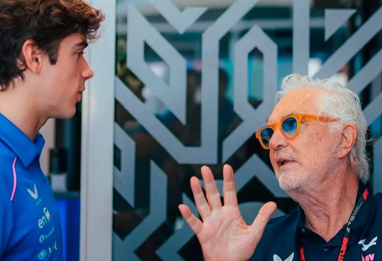 Briatore habló de posibles medidas para Colapinto