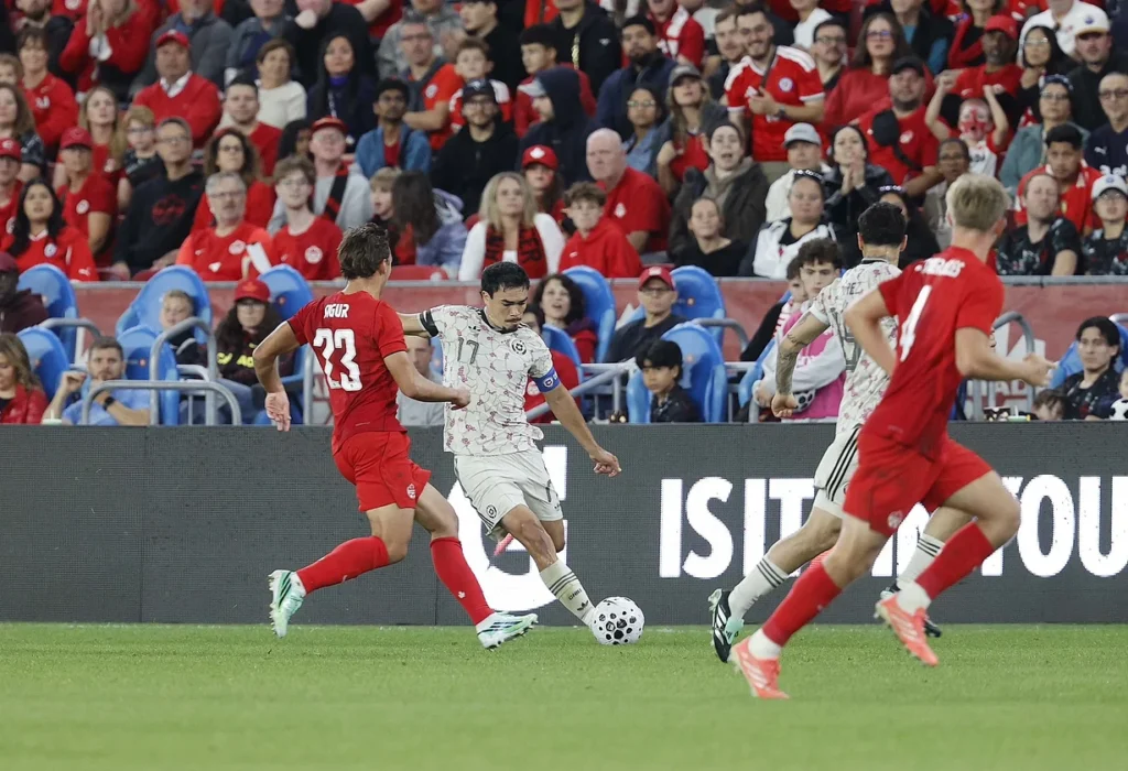 Chile cayó ante Canadá y terminó con nueve