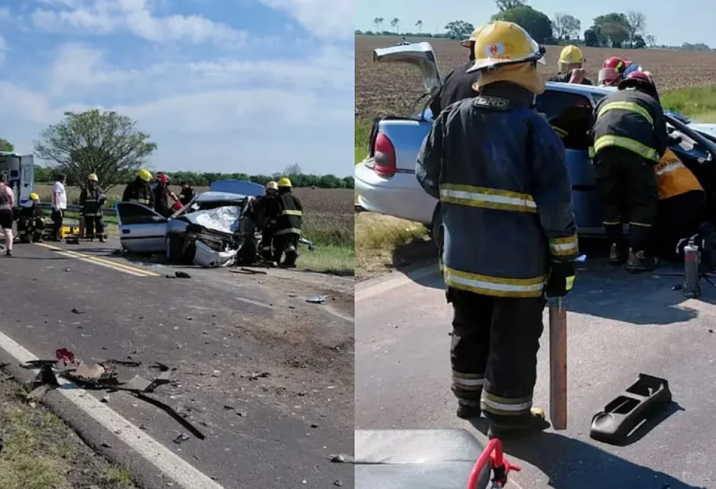 Choque frontal en la Ruta 11: murió un conductor