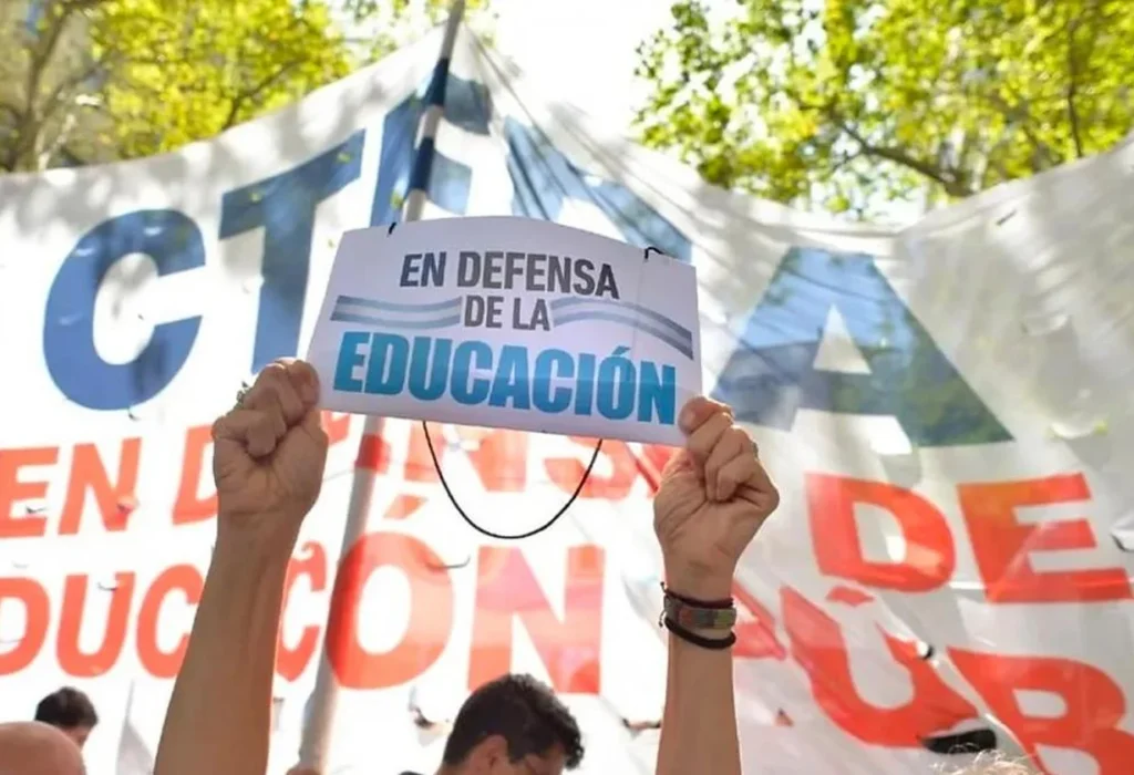 CTERA advirtió un recorte educativo del 72% en 2027