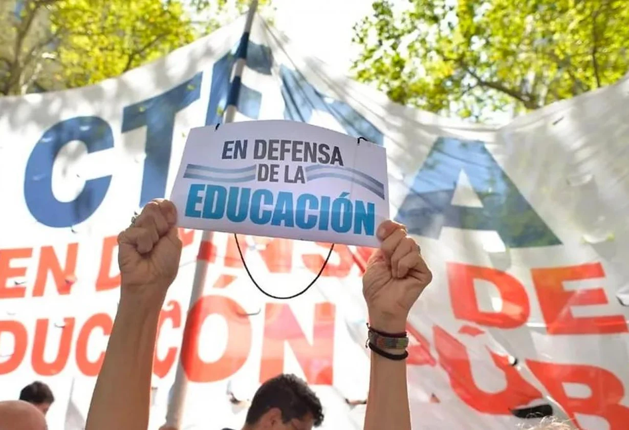 CTERA advirtió un recorte educativo del 72% en 2027