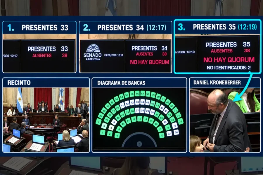 Kroneberger ayudó al Gobierno a debatir zonas frías