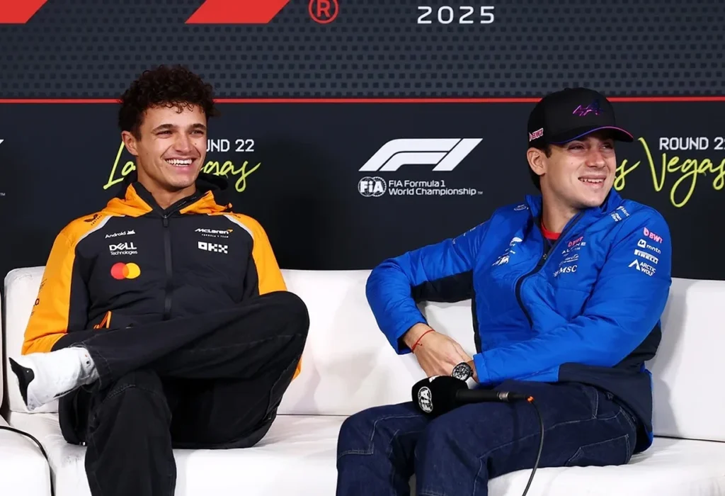 Lando Norris se disculpó con Franco Colapinto