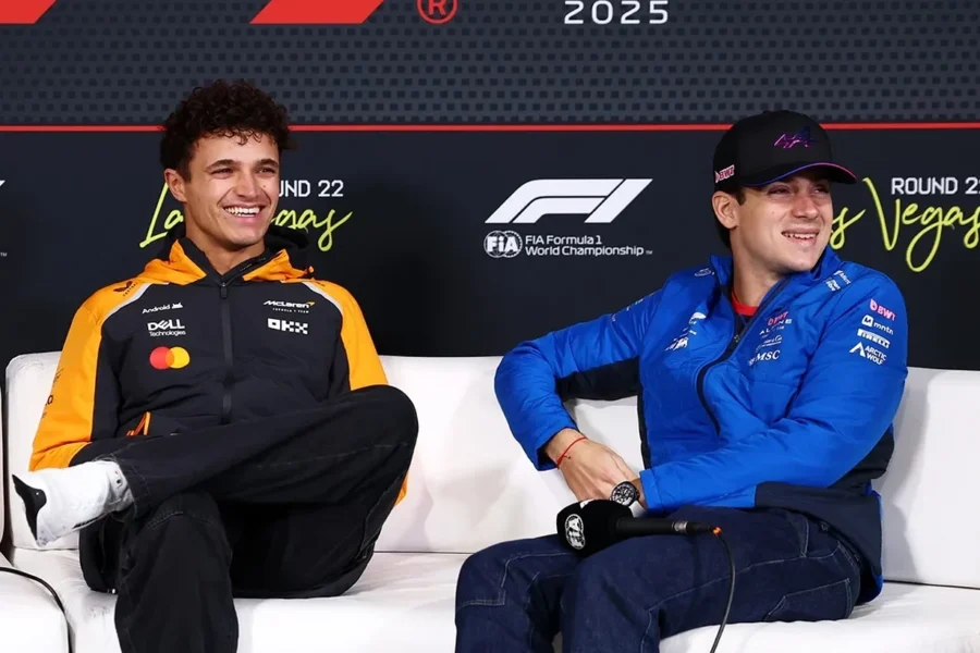 Lando Norris se disculpó con Franco Colapinto