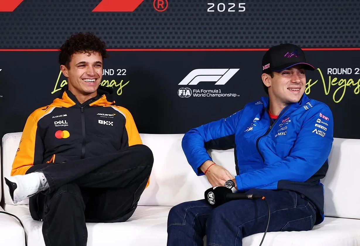 Lando Norris se disculpó con Franco Colapinto