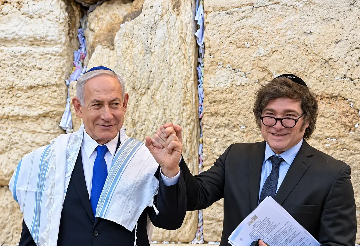 Milei respaldó a Israel y habló de una “tierra prometida”