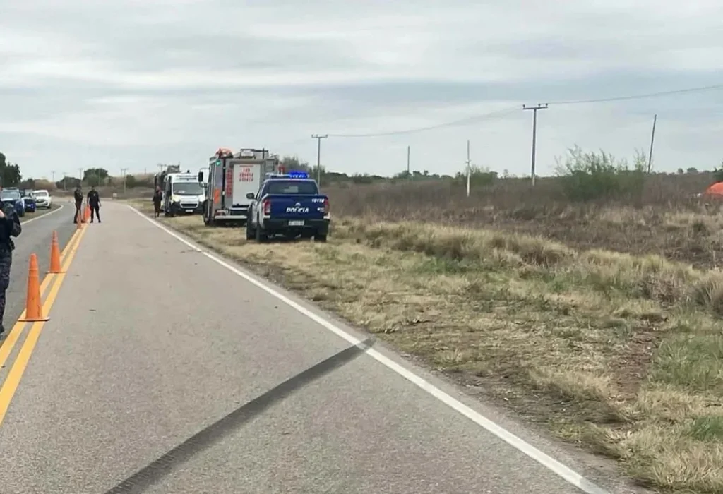 Murió un comerciante tras volcar en la Ruta 26
