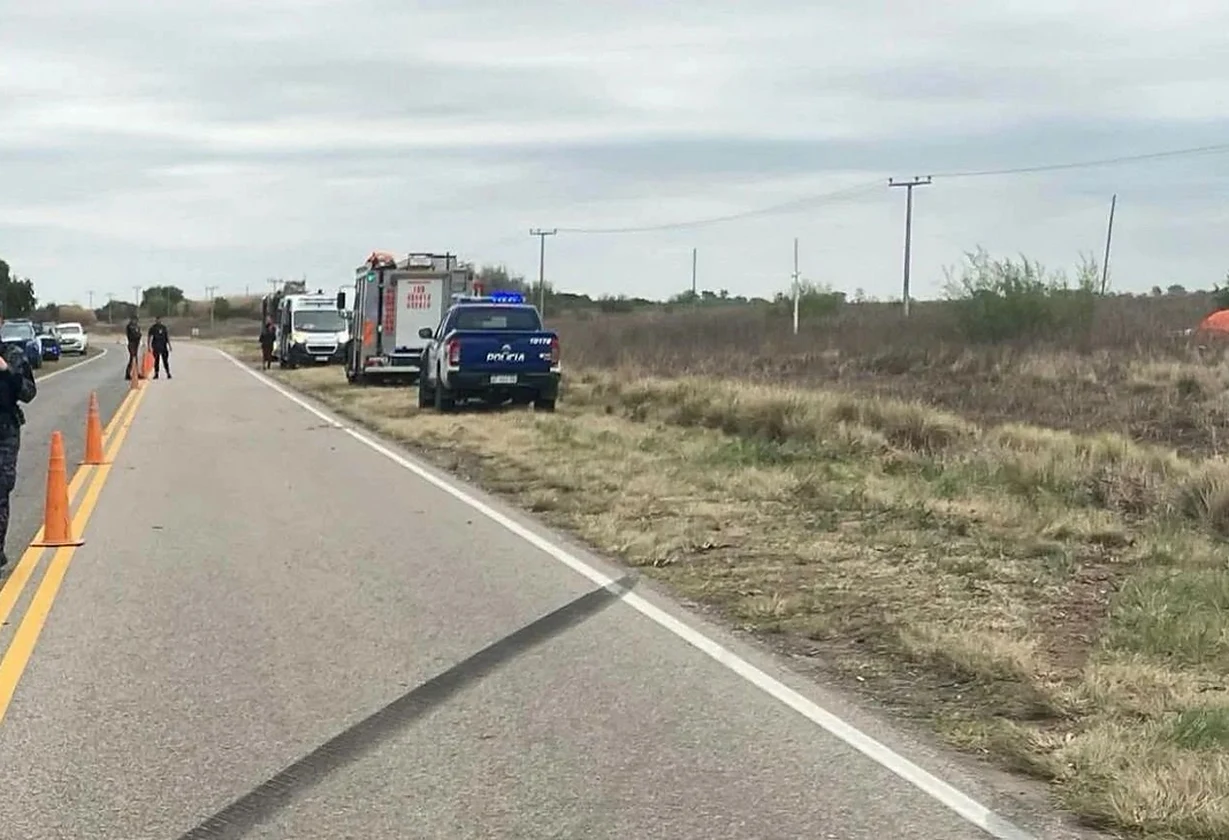 Murió un comerciante tras volcar en la Ruta 26