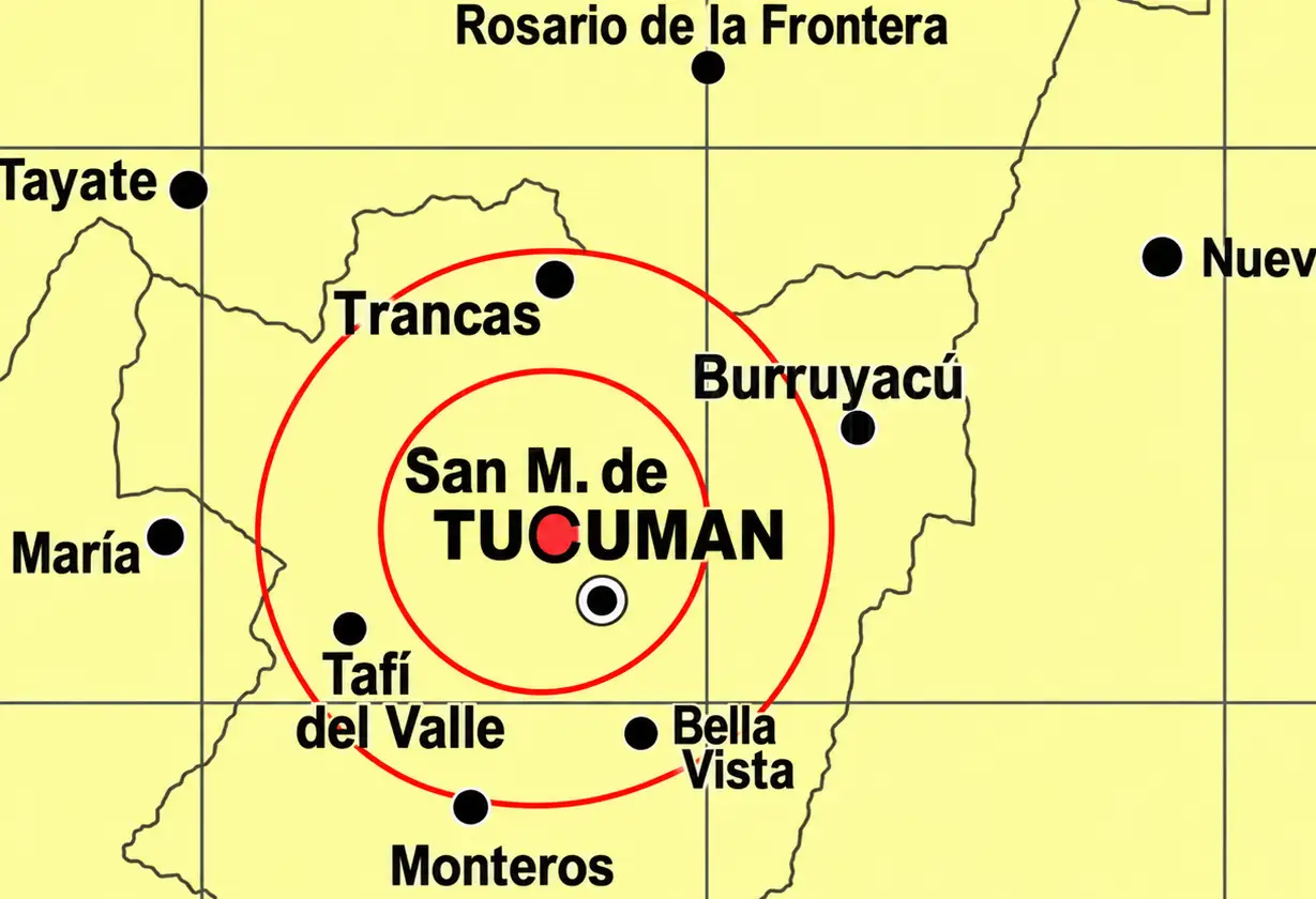Sismo en Tucumán