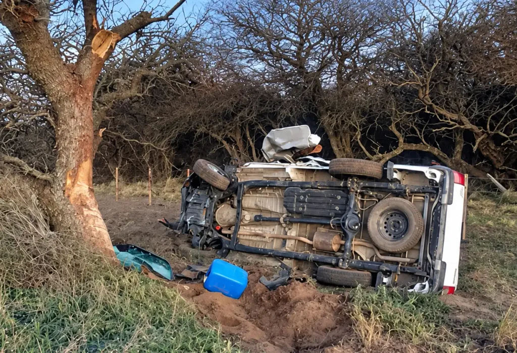 Un hombre murió tras un vuelco entre Telén y Victorica