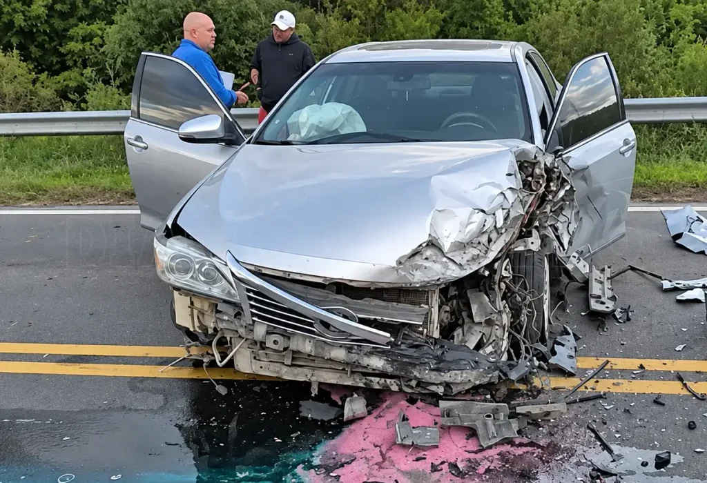 Accidente de Aldo Leiva en la Ruta 11 de Chaco