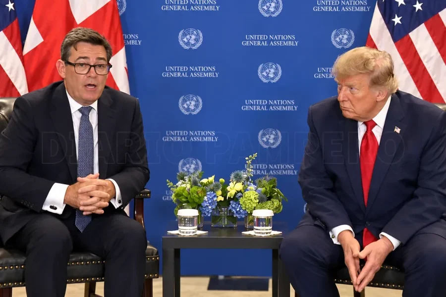 Trump y Burnham hablaron sobre las Malvinas