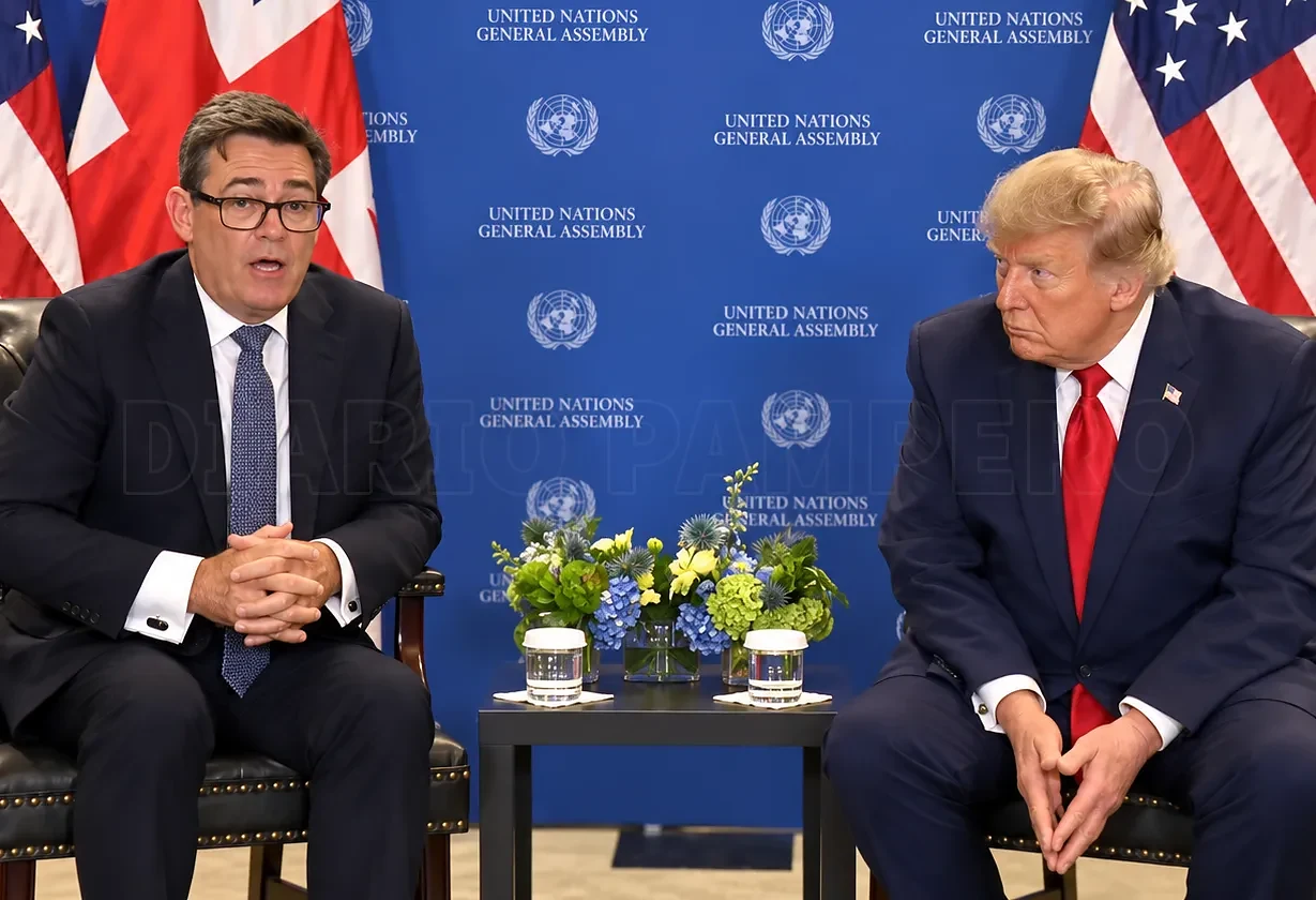 Trump y Burnham hablaron sobre las Malvinas