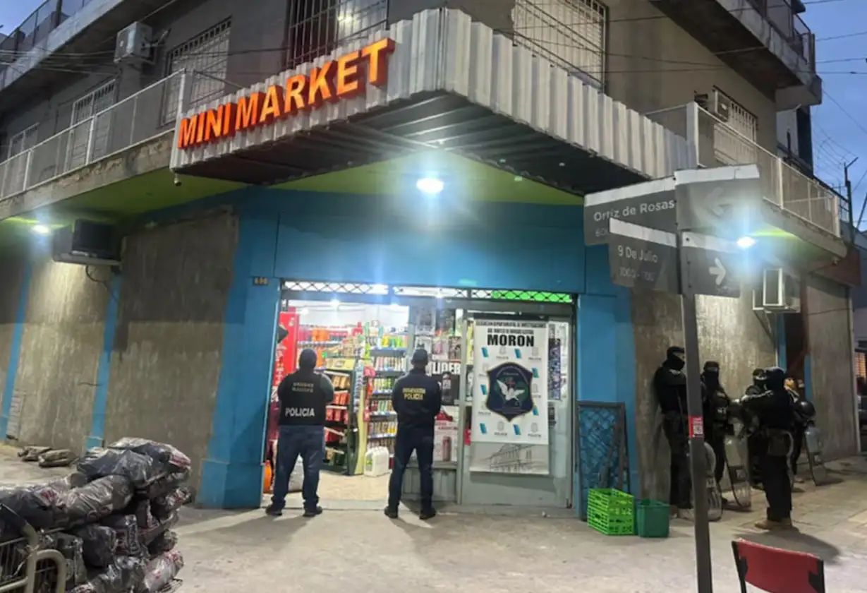 Morón-Supermercado-Cocaína