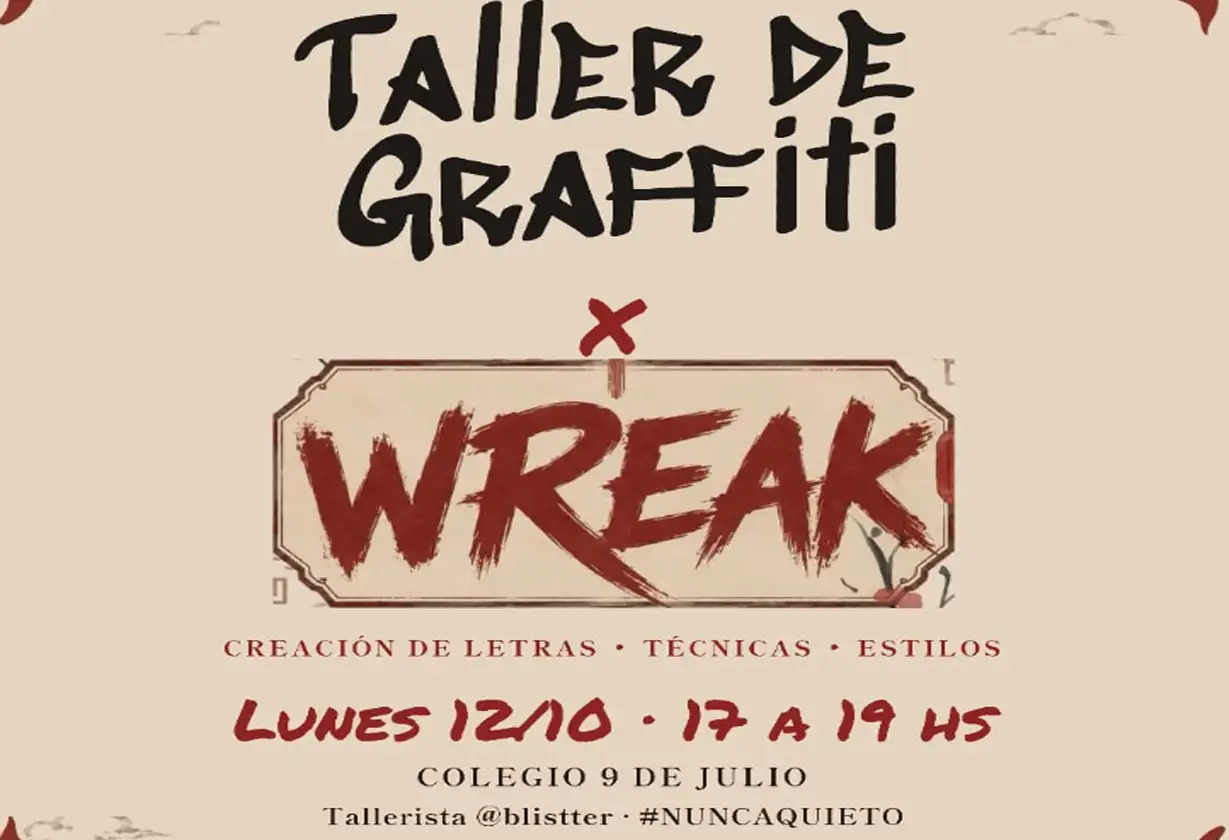 WREAK-Taller-Graffiti