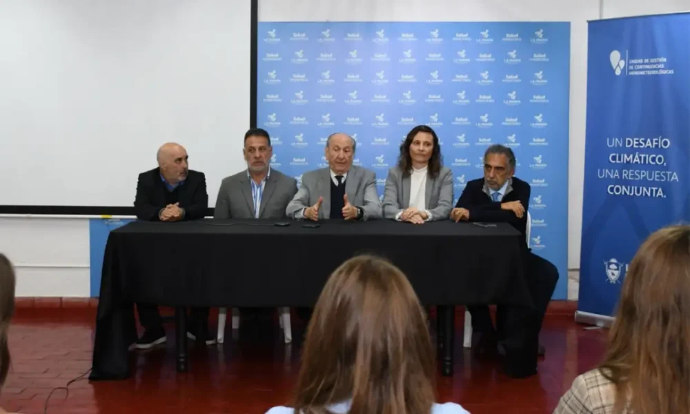 Salud en Alerta prepara a La Pampa ante eventos climáticos