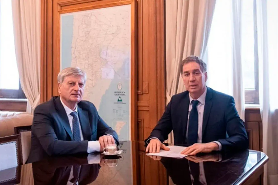 Ziliotto se reunió con Santilli