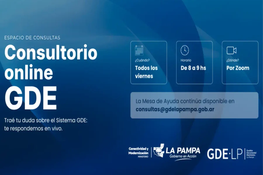 La Pampa lanza un consultorio online para agentes públicos