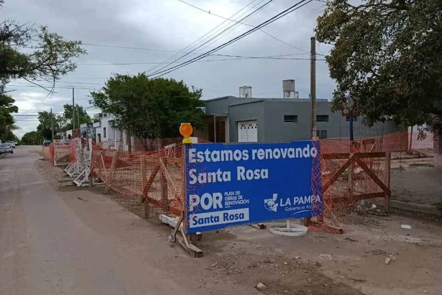 Santa Rosa tendrá cortes y restricciones de tránsito por obras de saneamiento
