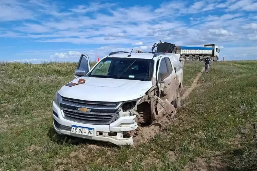 Accidente en la Ruta 151 dejó golpes leves