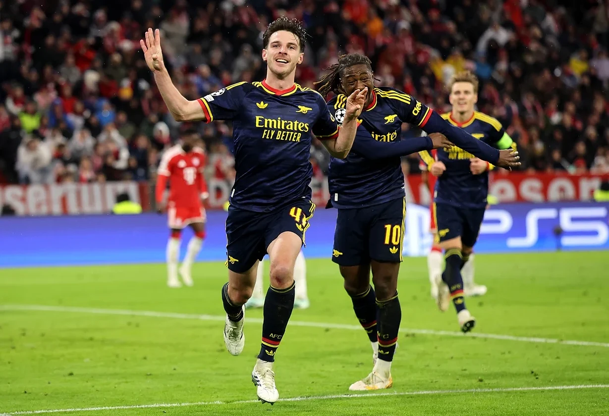 Arsenal empató 2-2 ante Bayern Múnich