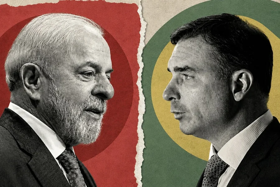 Balotaje en Brasil: Lula y Flávio Bolsonaro