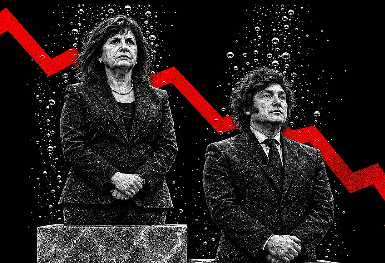 Bullrich supera a Milei en imagen positiva, pero ambos pierden