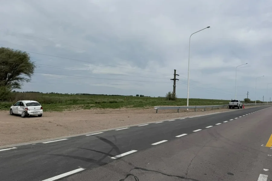 Choque en las rutas 188 y 9: una mujer fue derivada