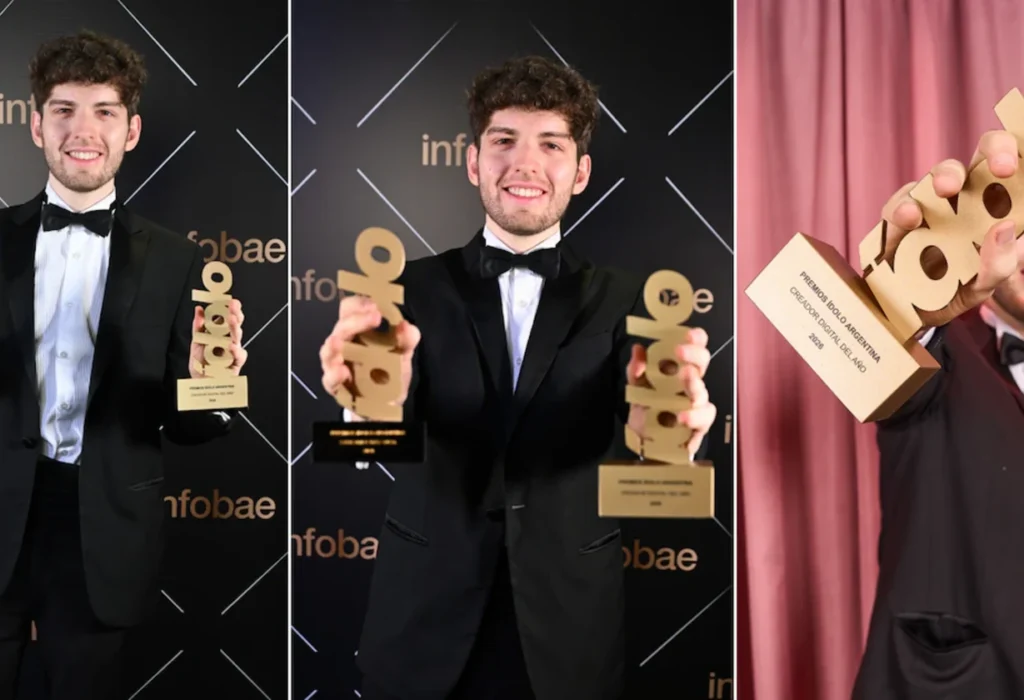 Davo Xeneize en los Premios Ídolo 2026
