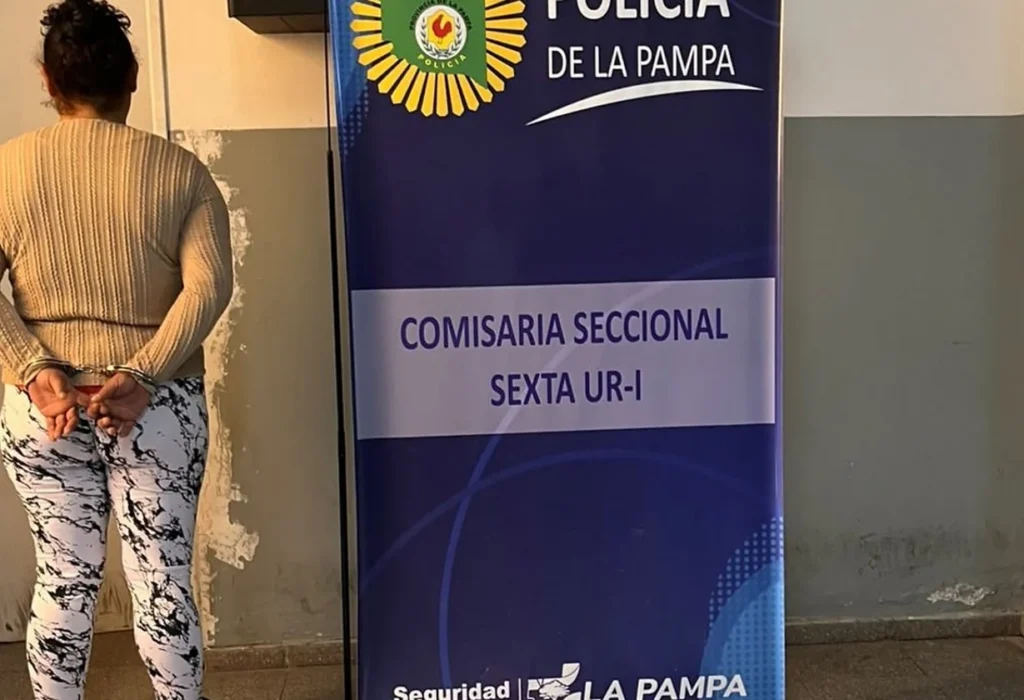 Detuvieron a una mujer con herramientas robadas en Santa Rosa