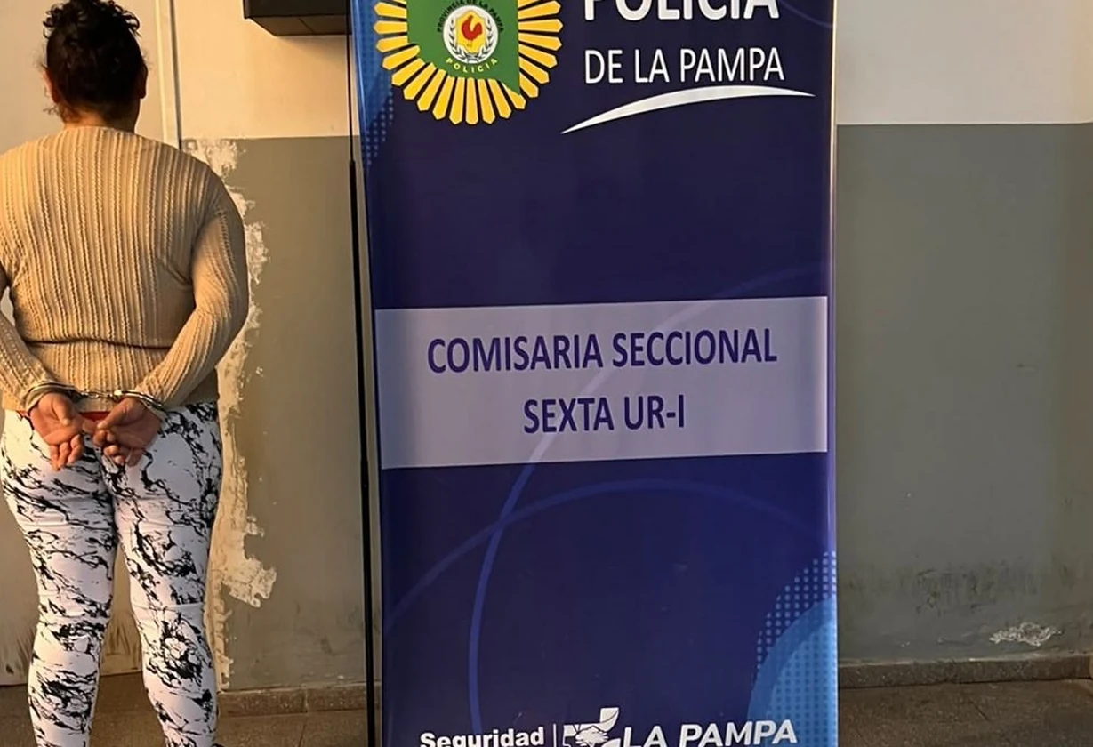 Detuvieron a una mujer con herramientas robadas en Santa Rosa