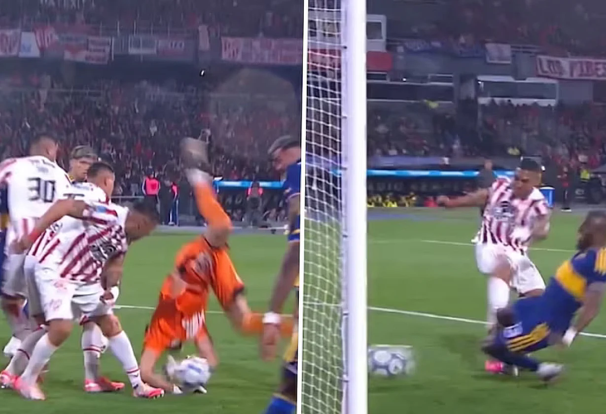 El error de Instituto que terminó en gol de Valencia