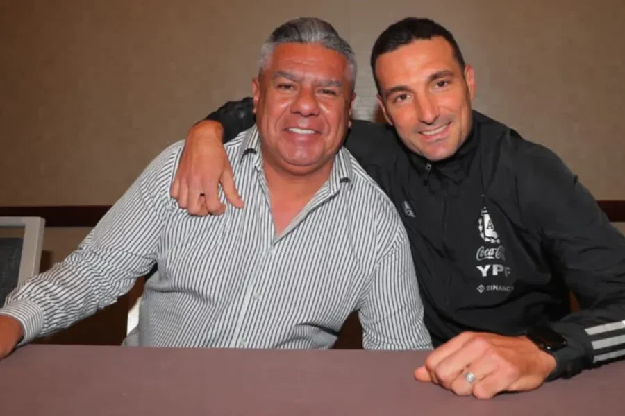 El mensaje de Tapia a Scaloni tras la muerte de su mamá