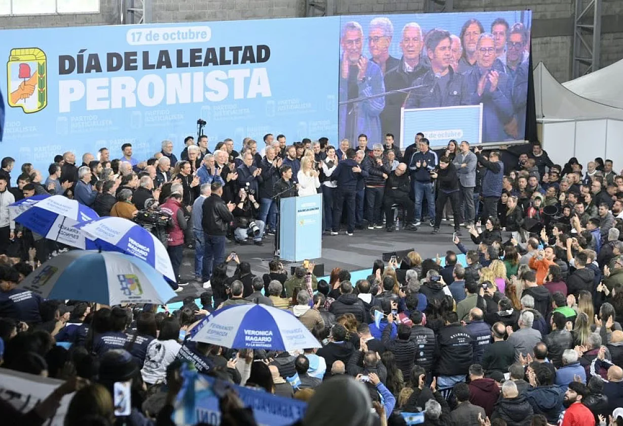 El peronismo conmemoró el Día de la Lealtad