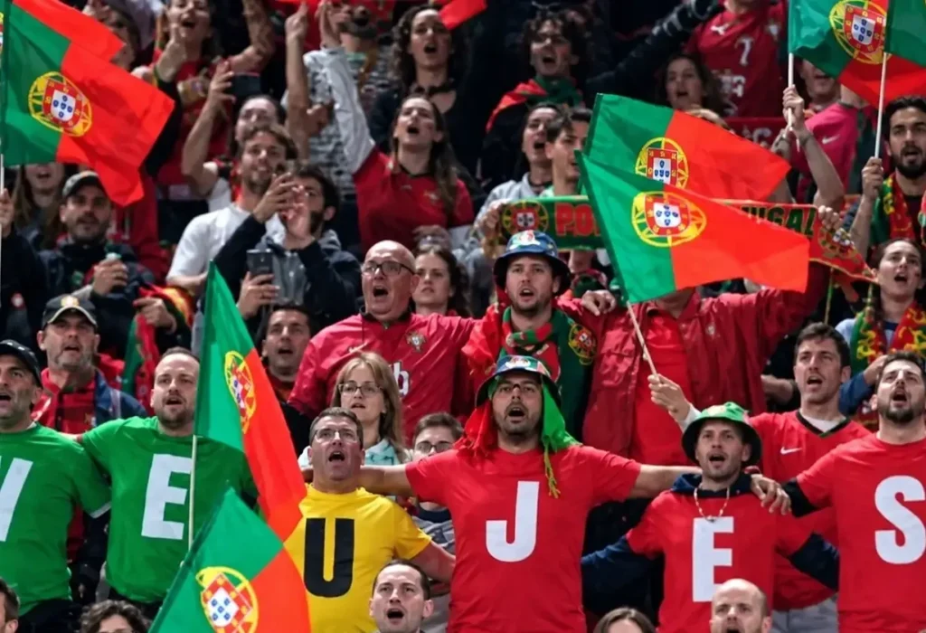 Hinchas de Portugal respaldaron a Jorge Jesús