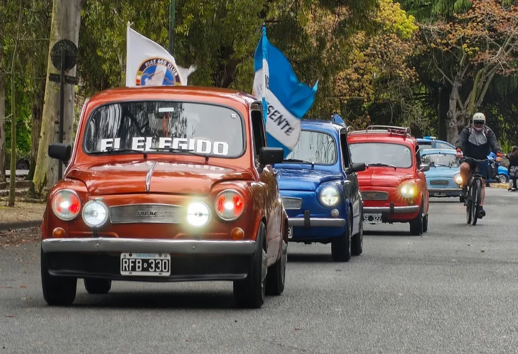 La Plata reunió a los fanáticos del Fiat 600