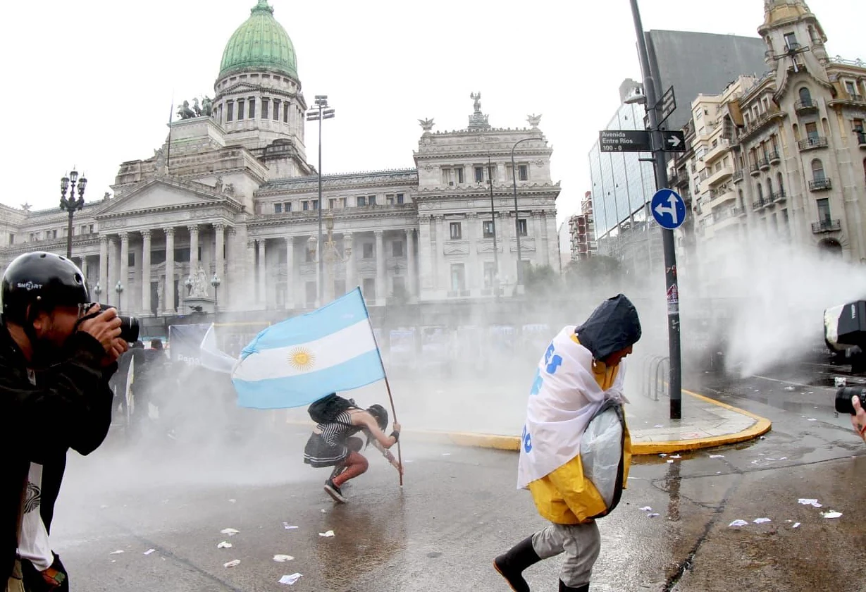Marcha Federal Universitaria terminó con represión