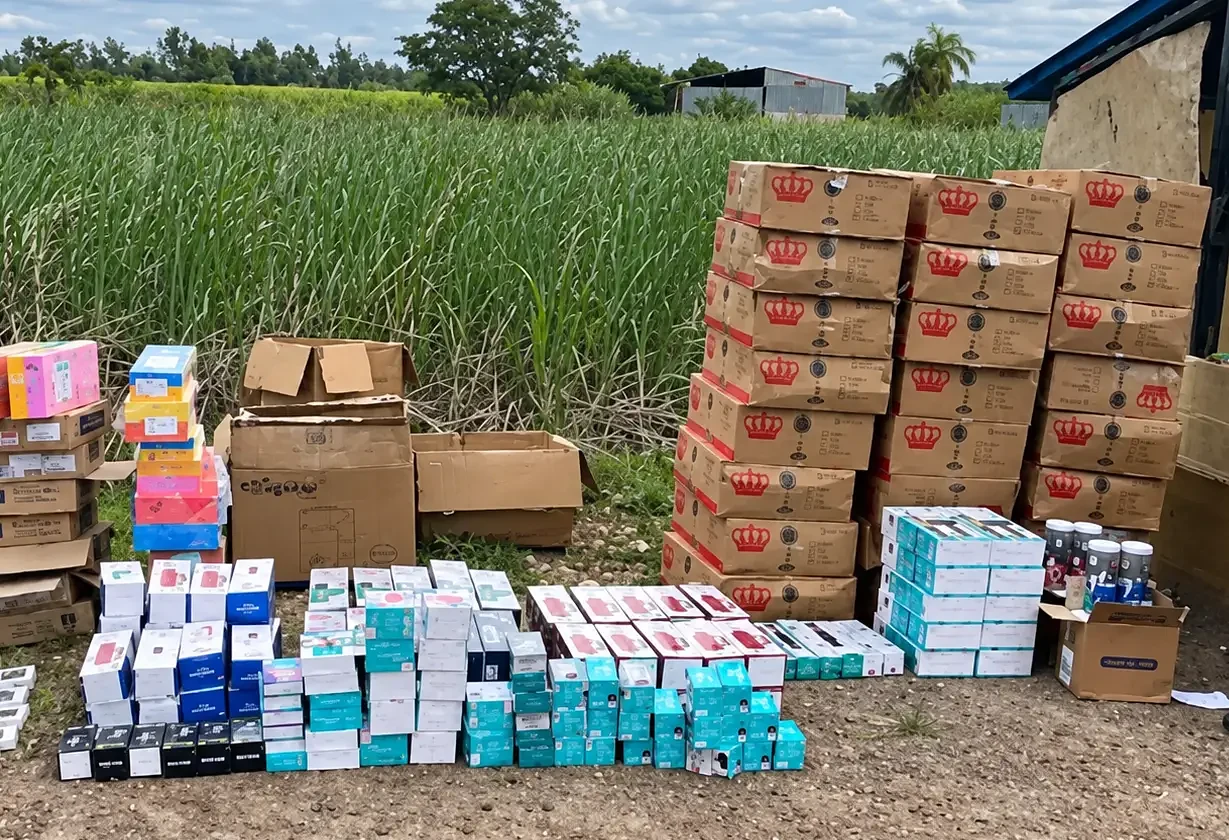 Mercadería ilegal por ,6 millones fue incautada en Formosa