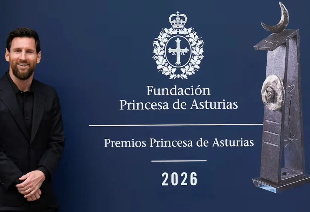 Messi recibirá el Premio Princesa de Asturias